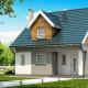Projects of private houses and cottages in Krasnodar Projects of houses with a garage up to 100 m2