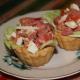 Step-by-step recipe for making red fish tartlets with photos